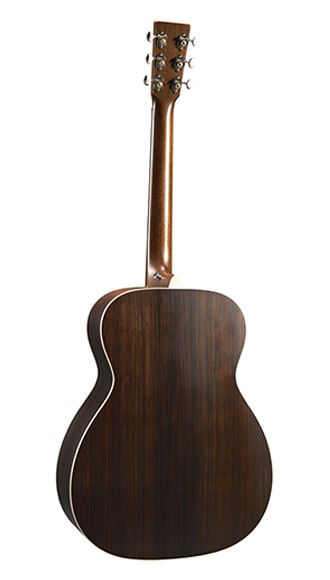 Back of Martin J-16E 1935 Burst Guitar